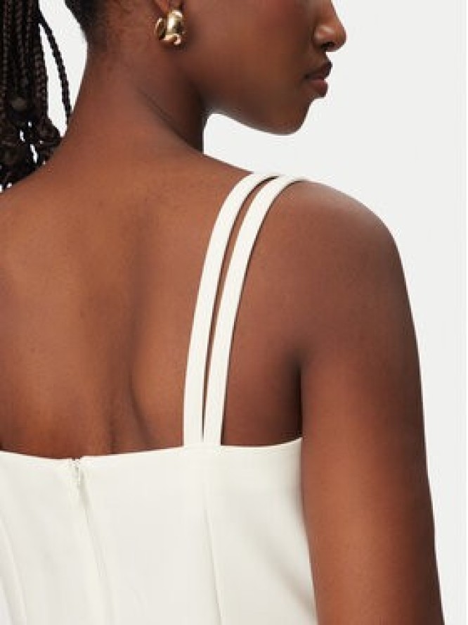 Rinascimento Top CFC0127891003 Biały Slim Fit