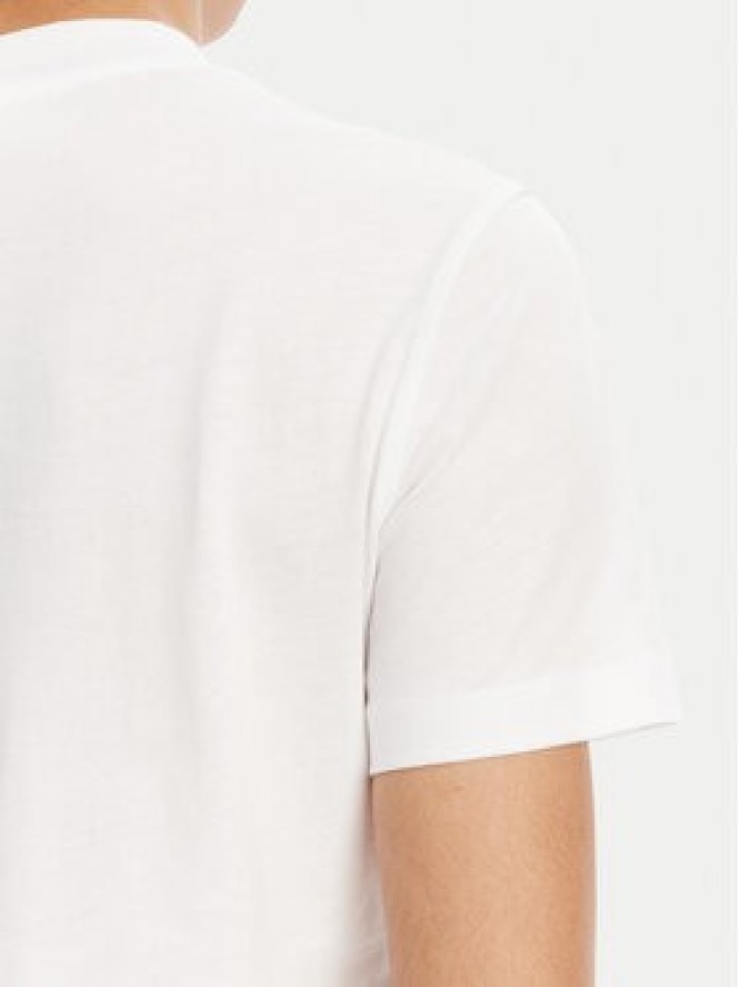 Versace Jeans Couture T-Shirt 78HAHE05 Biały Regular Fit