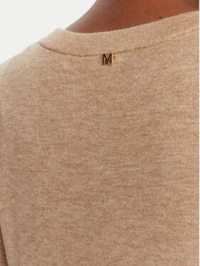 Lola Casademunt by Maite Sweter MF2511012 Beżowy Regular Fit