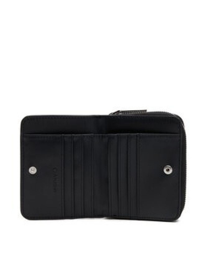 Calvin Klein Portfel Ck Must Medium Zip Around_Mono K60K612942 Czarny