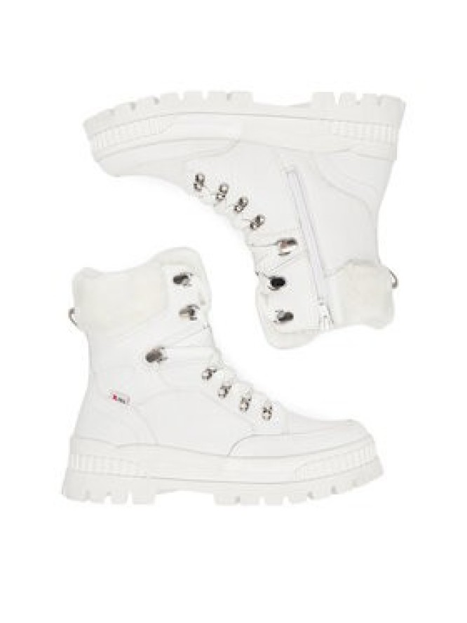 Rieker Trzewiki CEO-W2174-80 Biały