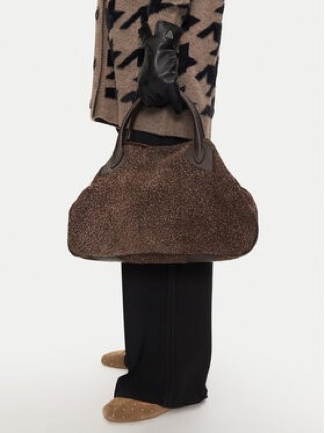 Guess Rękawiczki Damskie AM9449 LEA02 Czarny