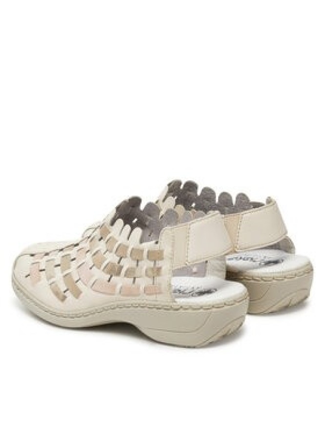 Rieker Sandały 413V8-60 Beżowy