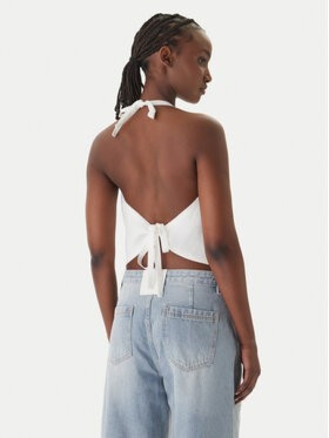 Eleh Top SS260067 Biały Regular Fit