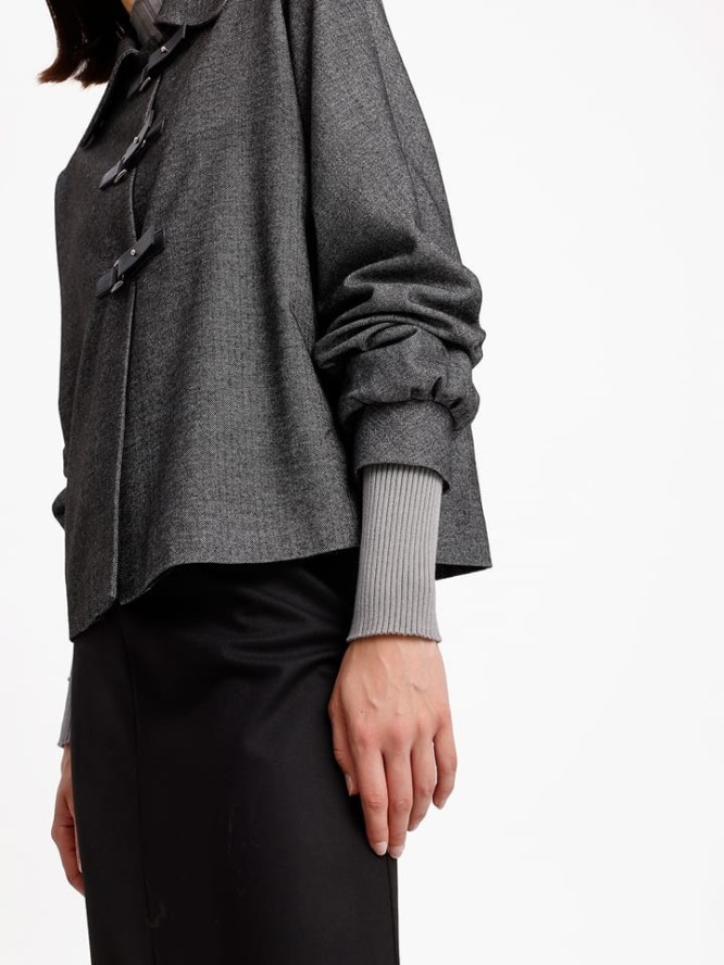 BGN Kurtka koszulowa w kolorze antracytowym rozmiar: 36