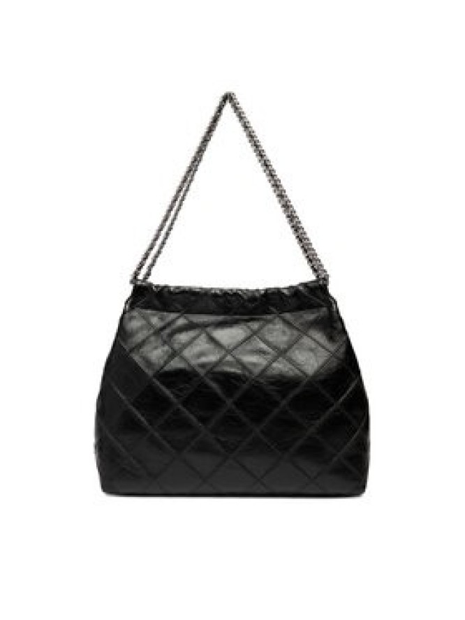 Tory Burch Torebka Fleming Soft Distressed Hobo Bag 165170 Czarny