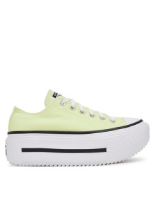 Converse Trampki Chuck Taylor All Star Lift Double Stack Platform A16283C Żółty