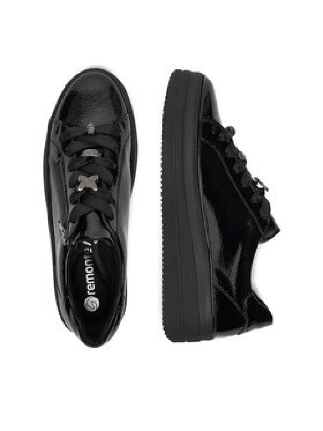Remonte Sneakersy D1C09-00 Czarny