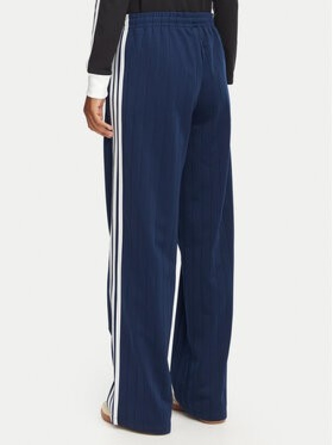 adidas Spodnie dresowe Pinstripe Firebird Loose Trackpant KS9976 Granatowy Loose Fit