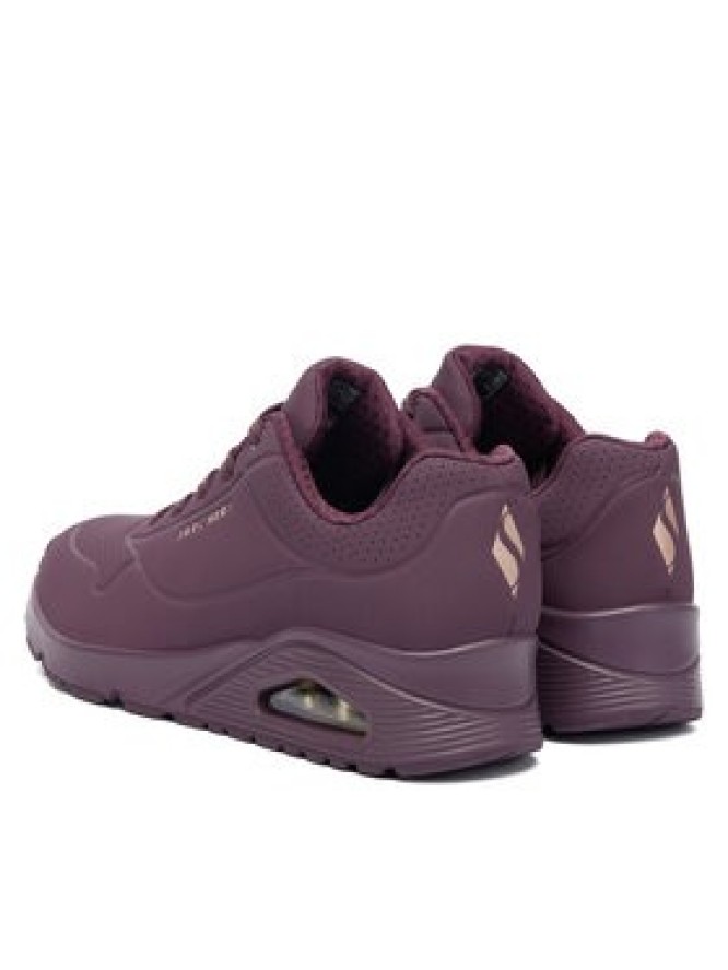 Skechers Sneakersy Uno 73690/WINE Bordowy