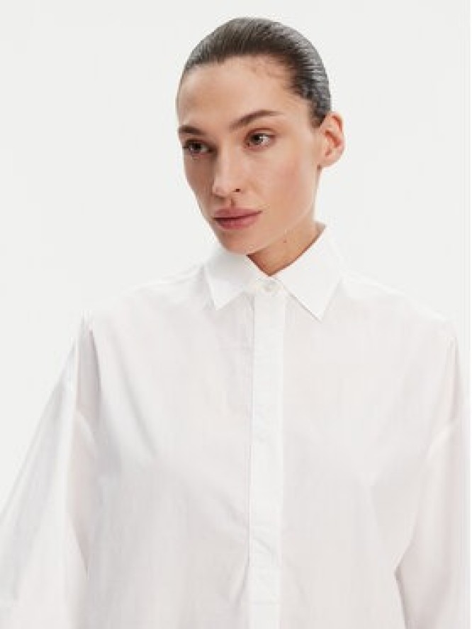 French Connection Koszula 72MZE Biały Relaxed Fit