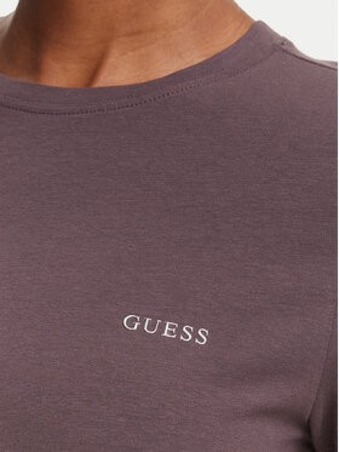 Guess T-Shirt V6RI07 J1314 Brązowy ciemny Regular Fit