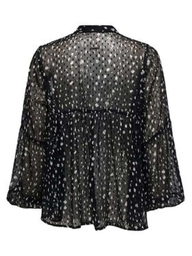 ONLY Bluzka Aida 15283695 Czarny Loose Fit