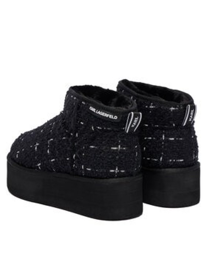 KARL LAGERFELD Śniegowce Thermo KL48523A Czarny