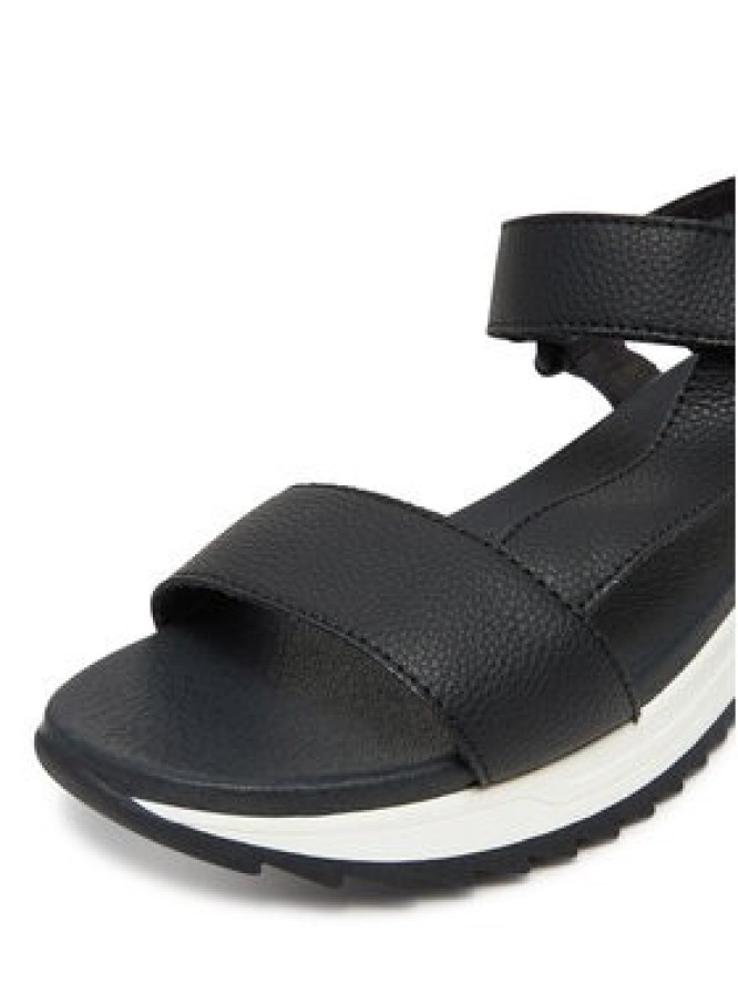 Rieker Sandały W2951-00 Czarny