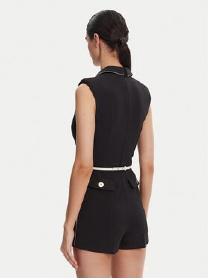 Elisabetta Franchi Kombinezon TU-T45-51E2 Czarny Regular Fit