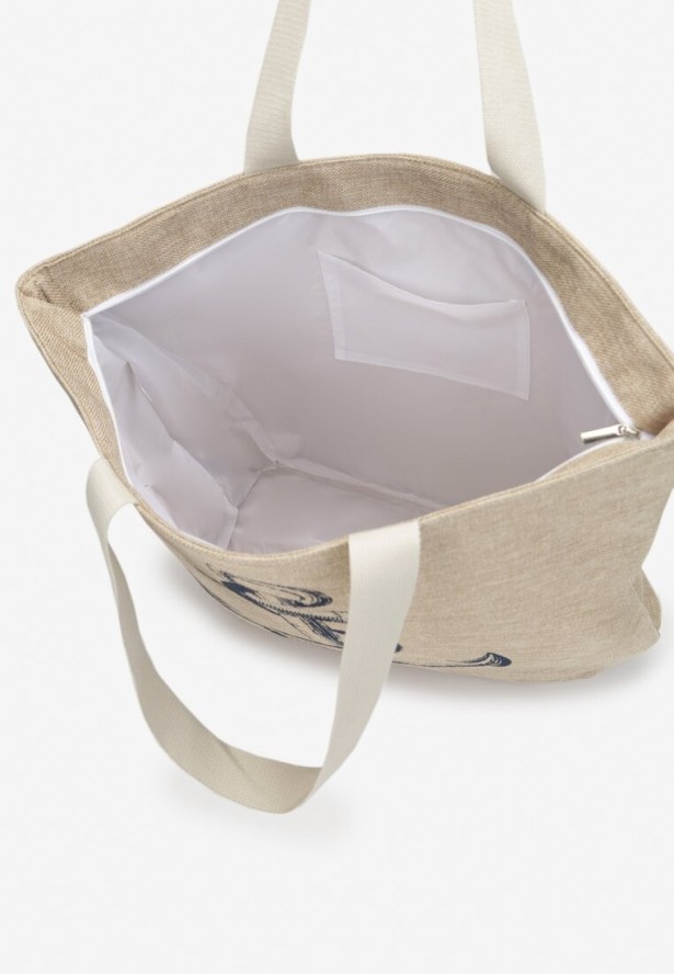 Beżowa Torebka Dephessa