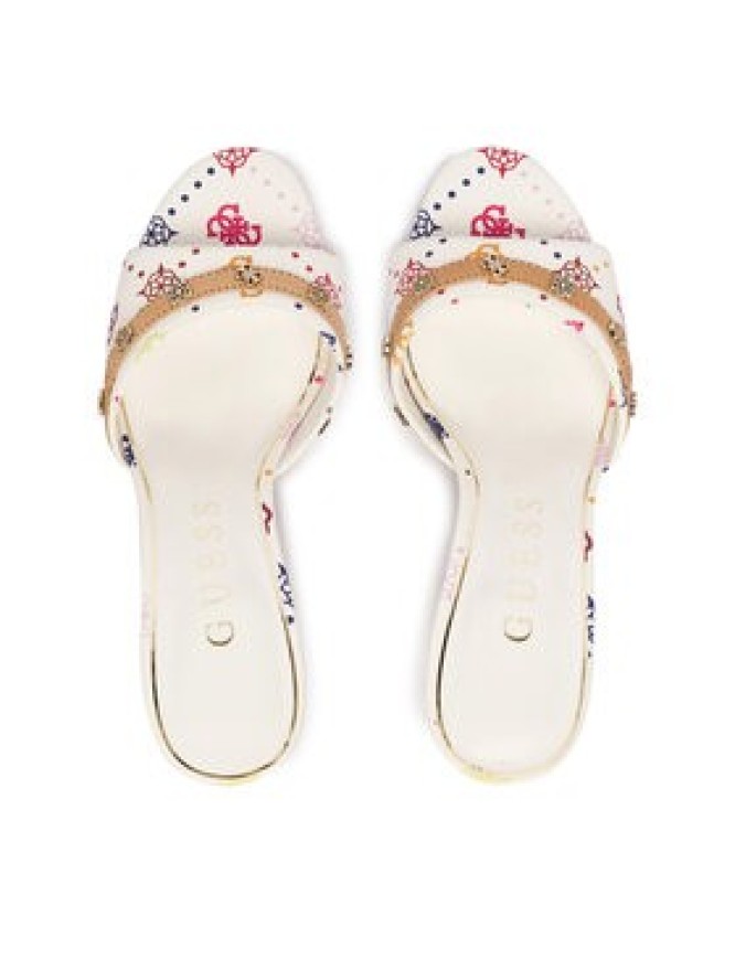 Guess Klapki FLPIOR FAL03 Biały