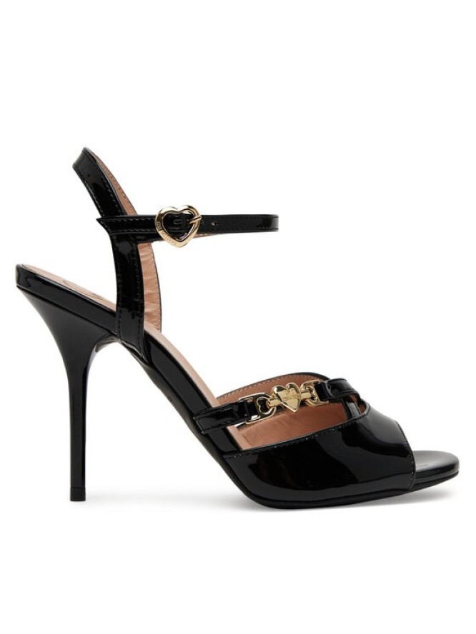 LOVE MOSCHINO Sandały JA16089G1MIH0000 Czarny