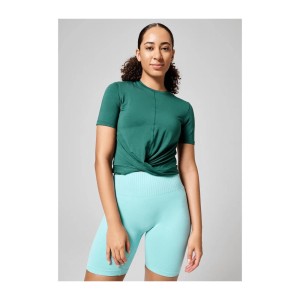 Koszulka Casall Delight Short Wrap Tee 42