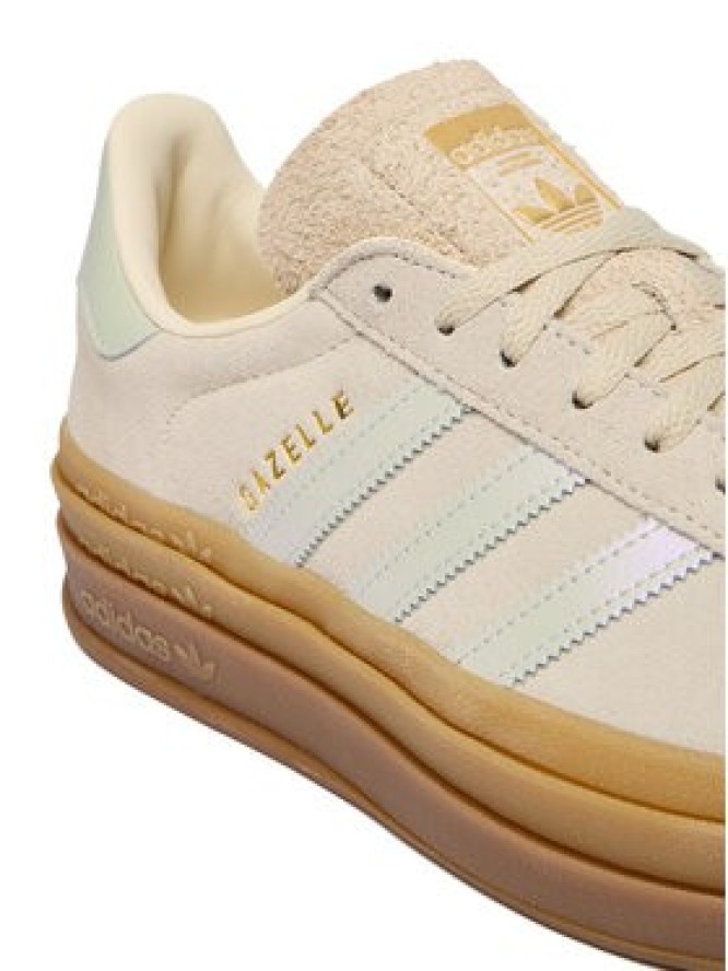 adidas Sneakersy Gazelle Bold IH6782 Beżowy