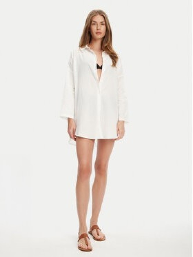 Ysabel Mora Koszula 86148 Biały Relaxed Fit