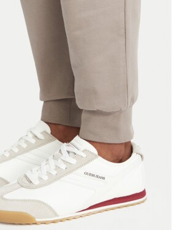 EA7 Emporio Armani Spodnie dresowe 7W000461 AF13135 U6100 Beżowy ciemny Regular Fit