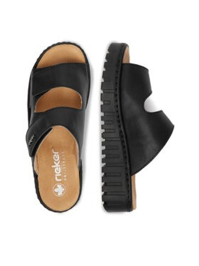 Rieker Klapki CEO-V1392-00 Czarny