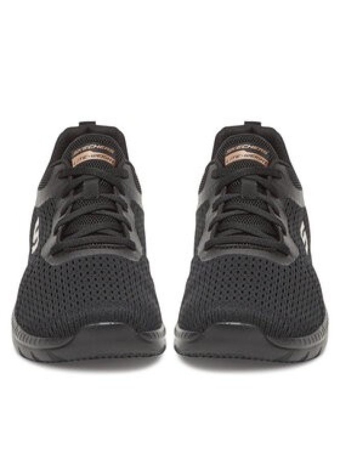 Skechers Sneakersy BOUNTIFUL 12607 BKRG_ Czarny