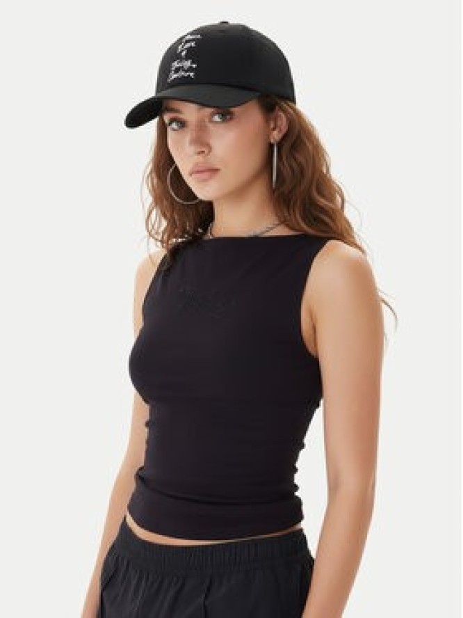 Juicy Couture Czapka z daszkiem Peace Love And Juicy JCAWH225703 Czarny