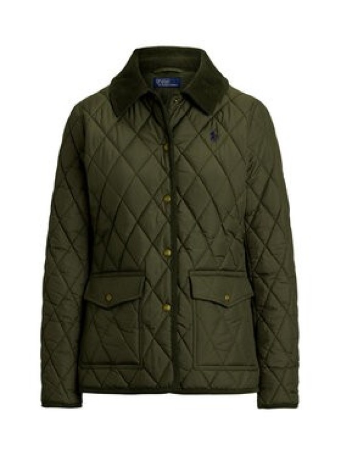 Polo Ralph Lauren Kurtka przejściowa 211965336001 Zielony Straight Fit