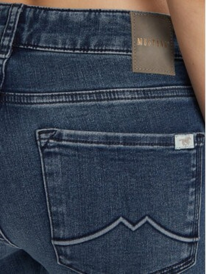 Mustang Jeansy Crosby 1013592 Granatowy Slim Fit