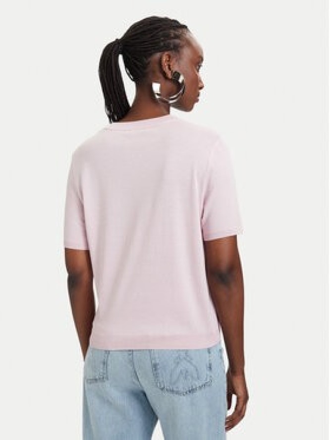 Patrizia Pepe T-Shirt 2M4542/J419-M564 Różowy jasny Regular Fit