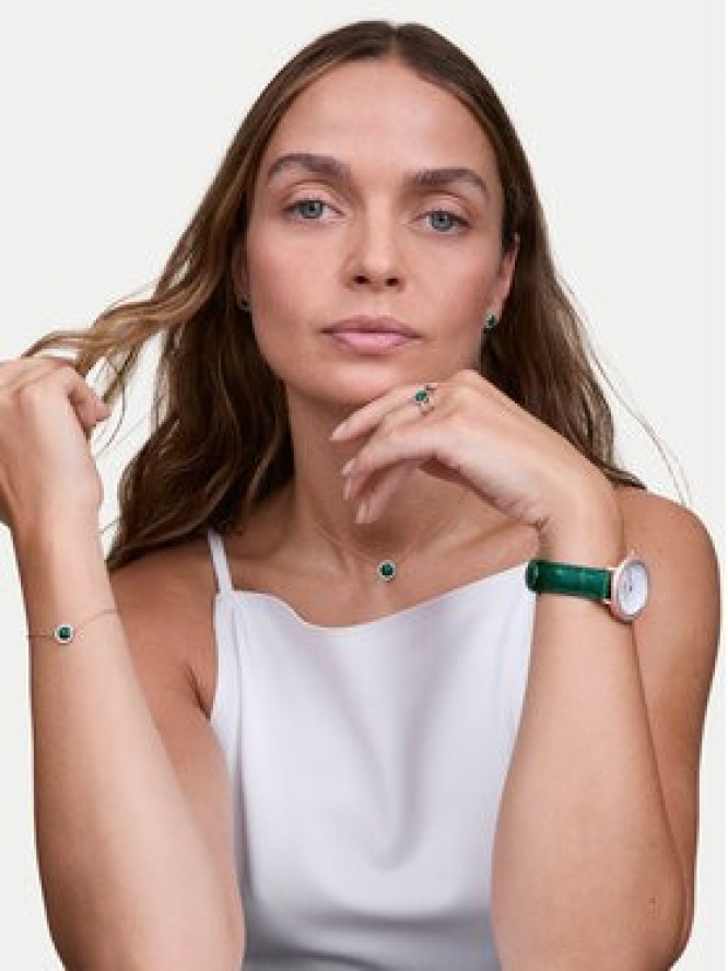 Daniel Wellington Zegarek Crystalline Bezel 32 DW00100826 Różowe złoto
