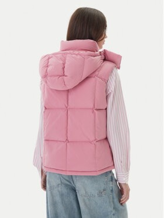 Tommy Jeans Bezrękawnik Tjw Alaska Grid Down Vest DW0DW21627 Różowy Regular Fit