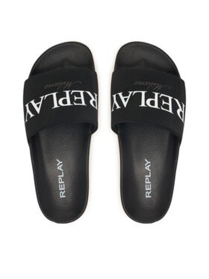 REPLAY Klapki GWF1B .000.C0055T Czarny