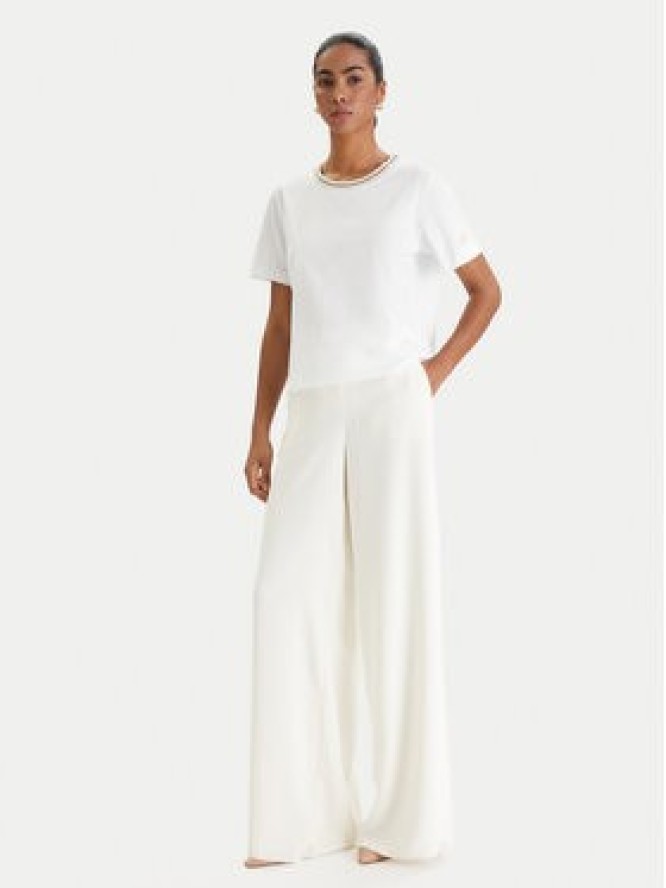 Luisa Spagnoli T-Shirt Balearica 543152 Biały Regular Fit