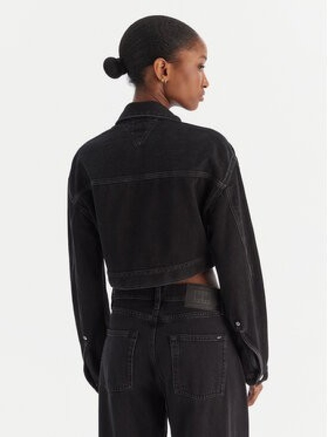 Tommy Jeans Kurtka jeansowa Station DW0DW22523 Czarny Regular Fit