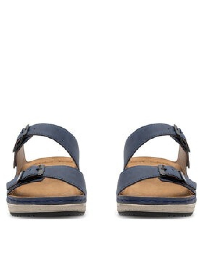 Inblu Klapki PF030100 Granatowy