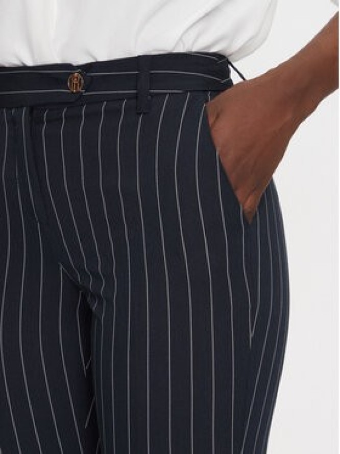 Fracomina Spodnie materiałowe FR25SVA004W761D4 Granatowy Slim Fit