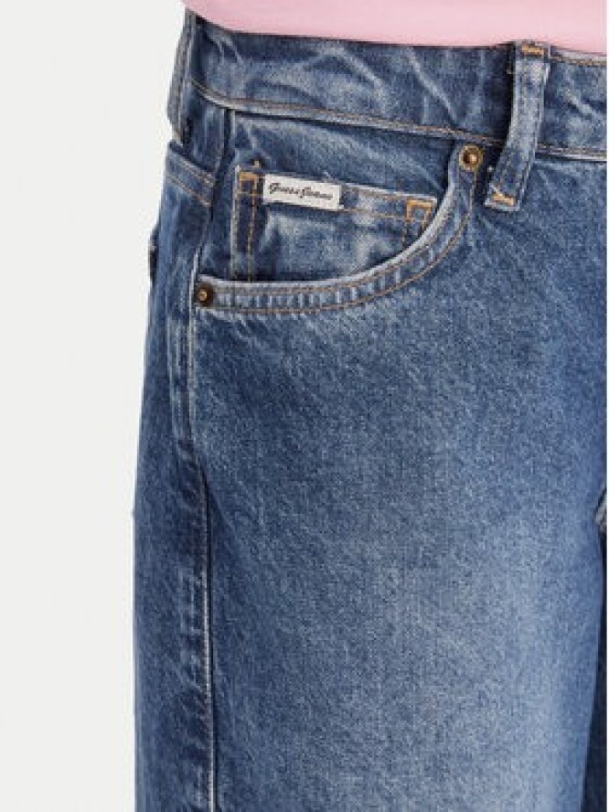 Guess Jeans Jeansy W5YA0Y D6333 Niebieski Wide Leg