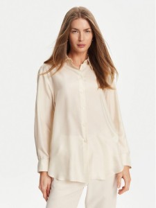 Marella Koszula Alec 2513111015 Écru Regular Fit