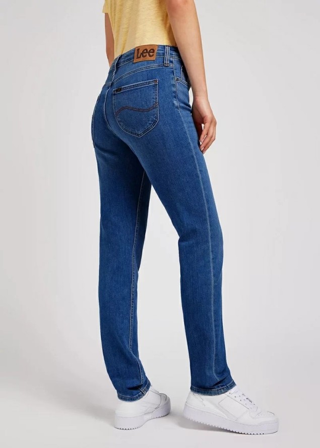 LEE DAMSKIE SPODNIE JEANSOWE LEE ELLY NIGHT SKY 112338322