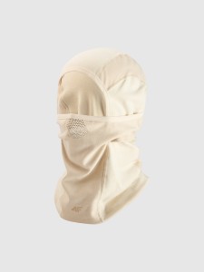 4F Kominiarka narciarska uniseks - beżowa S/M