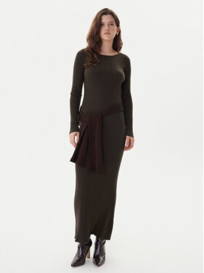 ONLY Sukienka dzianinowa Asta 15373788 Brązowy Regular Fit