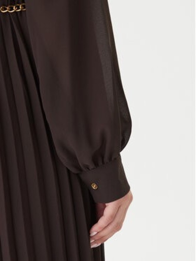 MICHAEL Michael Kors Sukienka koszulowa MF5838A7R3 Brązowy Regular Fit