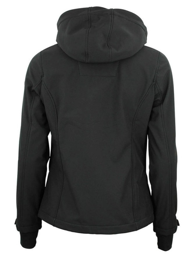 Peak Mountain Kurtka softshellowa "Amaleo" w kolorze czarnym rozmiar: M