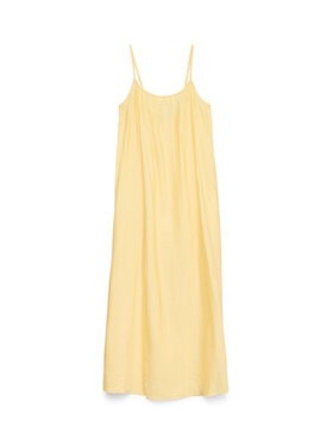 Vero Moda Sukienka letnia Vira 10340738 Żółty Relaxed Fit