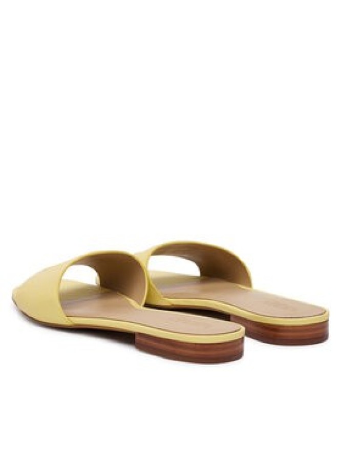 LAUREN RALPH LAUREN Klapki 802959143012 Żółty