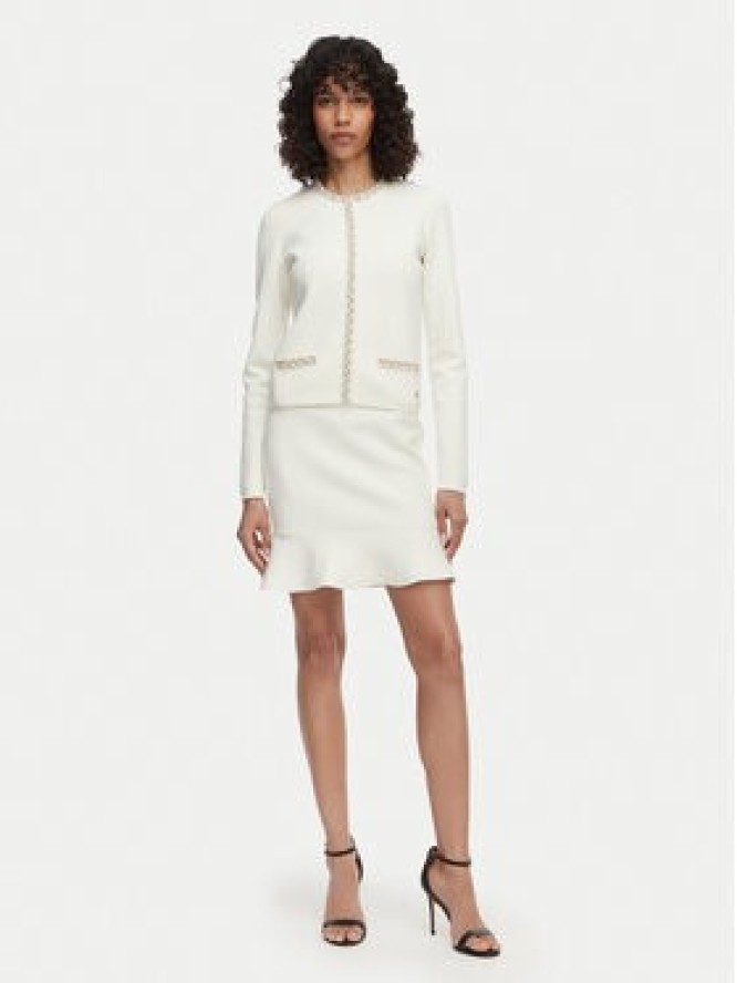 Guess Kardigan W6RR42 Z4422 Écru Regular Fit